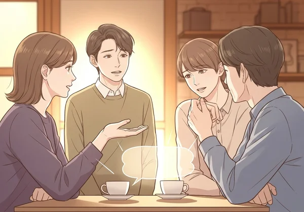 People engaged in active listening and genuine validation